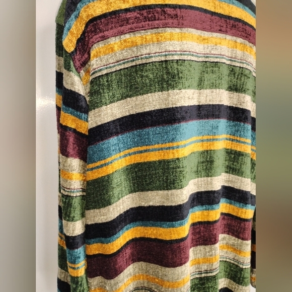 CHENILE STRIPED JACKET - Picture 6 of 6